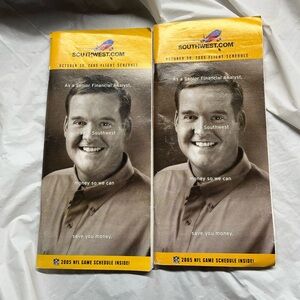 Southwest Airlines 2005 Flight Schedule Brochure